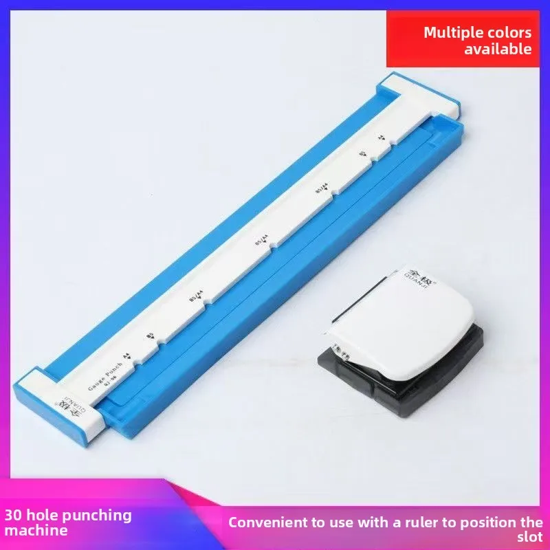 Daolin Loose-leaf Puncher 7 Colors New NEW Multi-functional A4 Paper 30-hole Porous Puncher B5 26-hole A5 20-hole Binding Clip
Daolin Loose-leaf Puncher 7 Colors New NEW Multi-functional A4 Paper 30-hole Porous Puncher B5 26-hole A5 20-hole Binding Clip