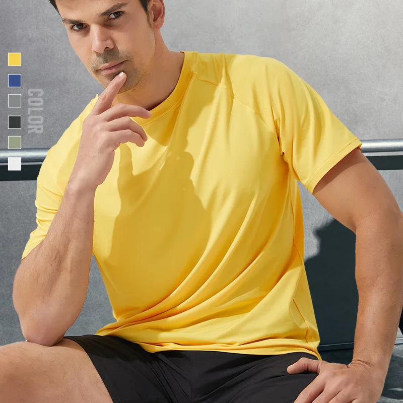 Leisure Sports T-shirt Men's Short Sleeved Outdoor Fitness Running Training Quick Drying Clothes
Leisure Sports T-shirt Men's Short Sleeved Outdoor Fitness Running Training Quick Drying Clothes