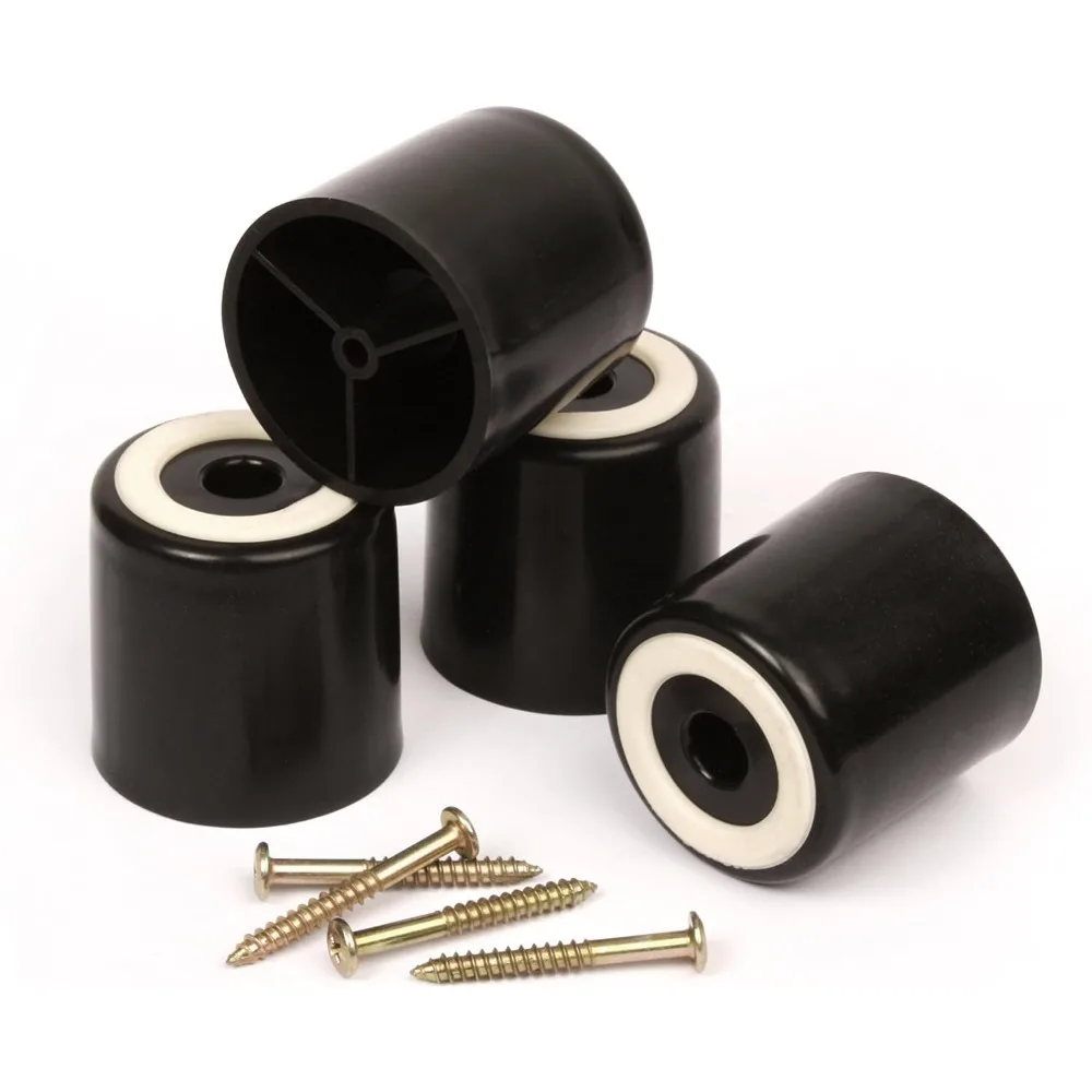 2 Inch Tall Floor Protector Furniture Legs with Non Slip Rubber Grip (Set of 4) 2 Wide x 2 Height - Black Plasti
2 Inch Tall Floor Protector Furniture Legs with Non Slip Rubber Grip (Set of 4) 2 Wide x 2 Height - Black Plasti