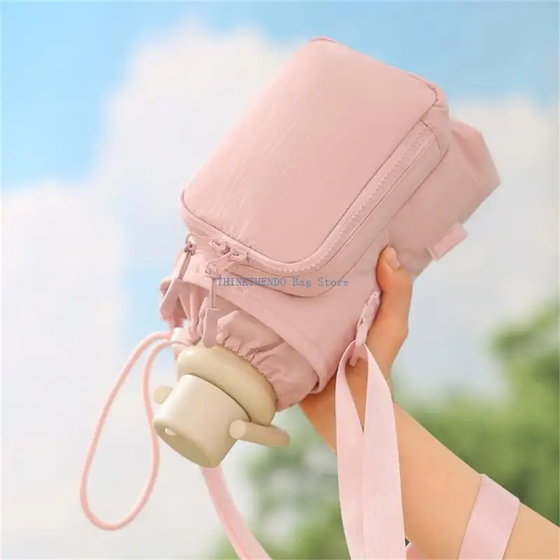 340D Lightweight Crossbody Purse Portable Water Bottle Bag With Detachable Shoulder Strap And Zippered Front Section
340D Lightweight Crossbody Purse Portable Water Bottle Bag With Detachable Shoulder Strap And Zippered Front Section