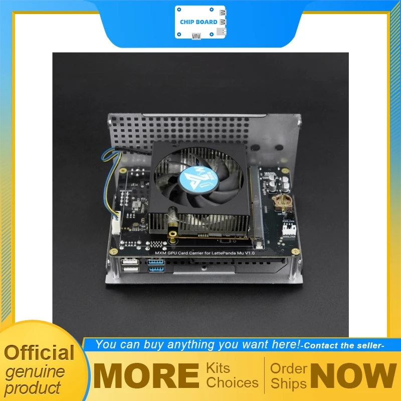 DFRobot LattePanda Mu Carrier Board, Intel Arc A380 MXM GPU AI Computer with 6x 4K Displays
DFRobot LattePanda Mu Carrier Board, Intel Arc A380 MXM GPU AI Computer with 6x 4K Displays