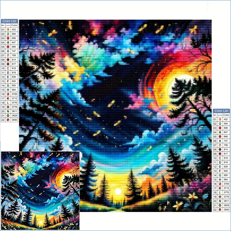 Diamond Painting 2025 New Collection Night Sky With Stars Clouds And Fireflies In The Forest Diamond Art Stitch Cross Products
Diamond Painting 2025 New Collection Night Sky With Stars Clouds And Fireflies In The Forest Diamond Art Stitch Cross Products