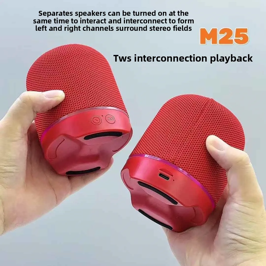 New Two-in-one Capsule Magnetic Wireless Bluetooth Speaker Popular Mini Subwoofer
New Two-in-one Capsule Magnetic Wireless Bluetooth Speaker Popular Mini Subwoofer
