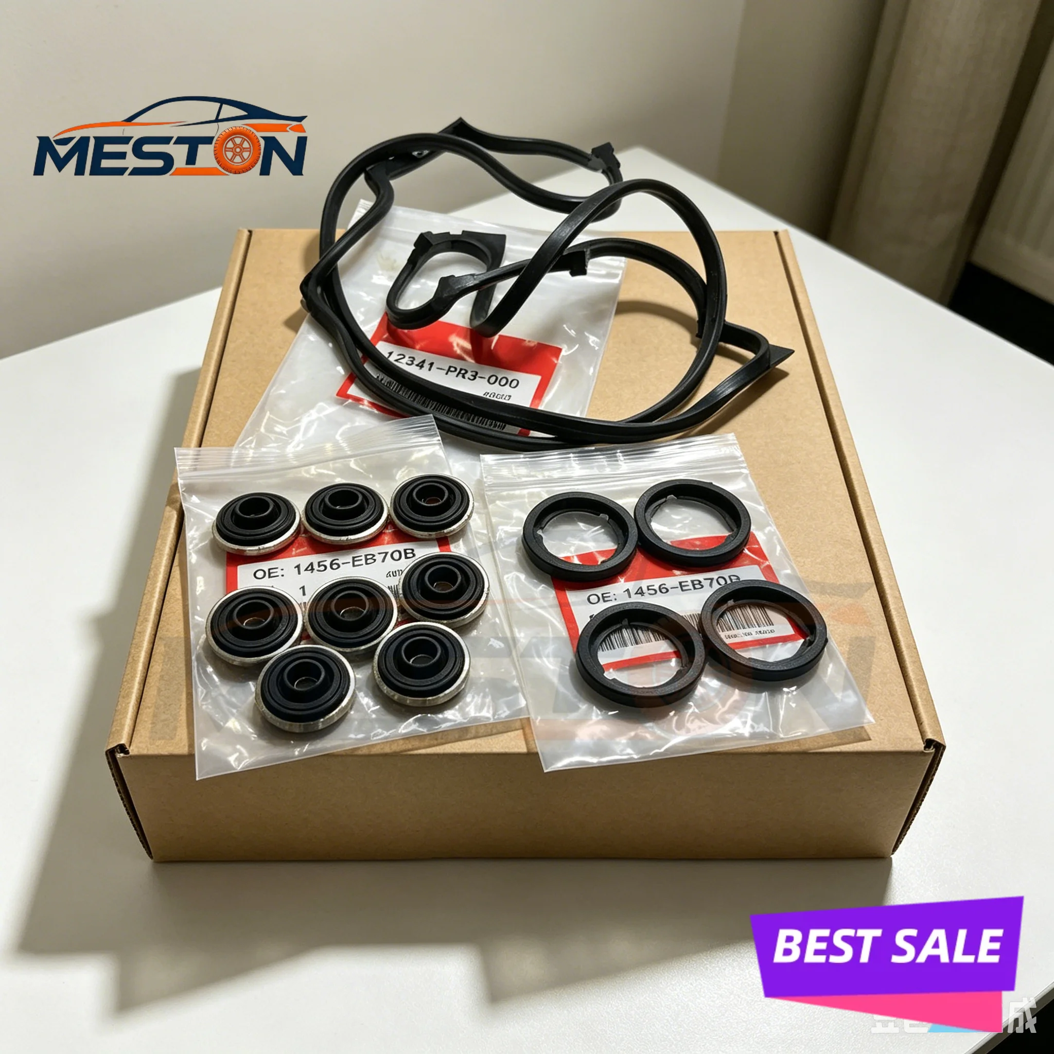 Valve Cover Gasket Kit Set 12341-PR3-000 12342-PT2-000 for Civic Del Sol Acura Integra 1.5 1.6 1.8L
Valve Cover Gasket Kit Set 12341-PR3-000 12342-PT2-000 for Civic Del Sol Acura Integra 1.5 1.6 1.8L