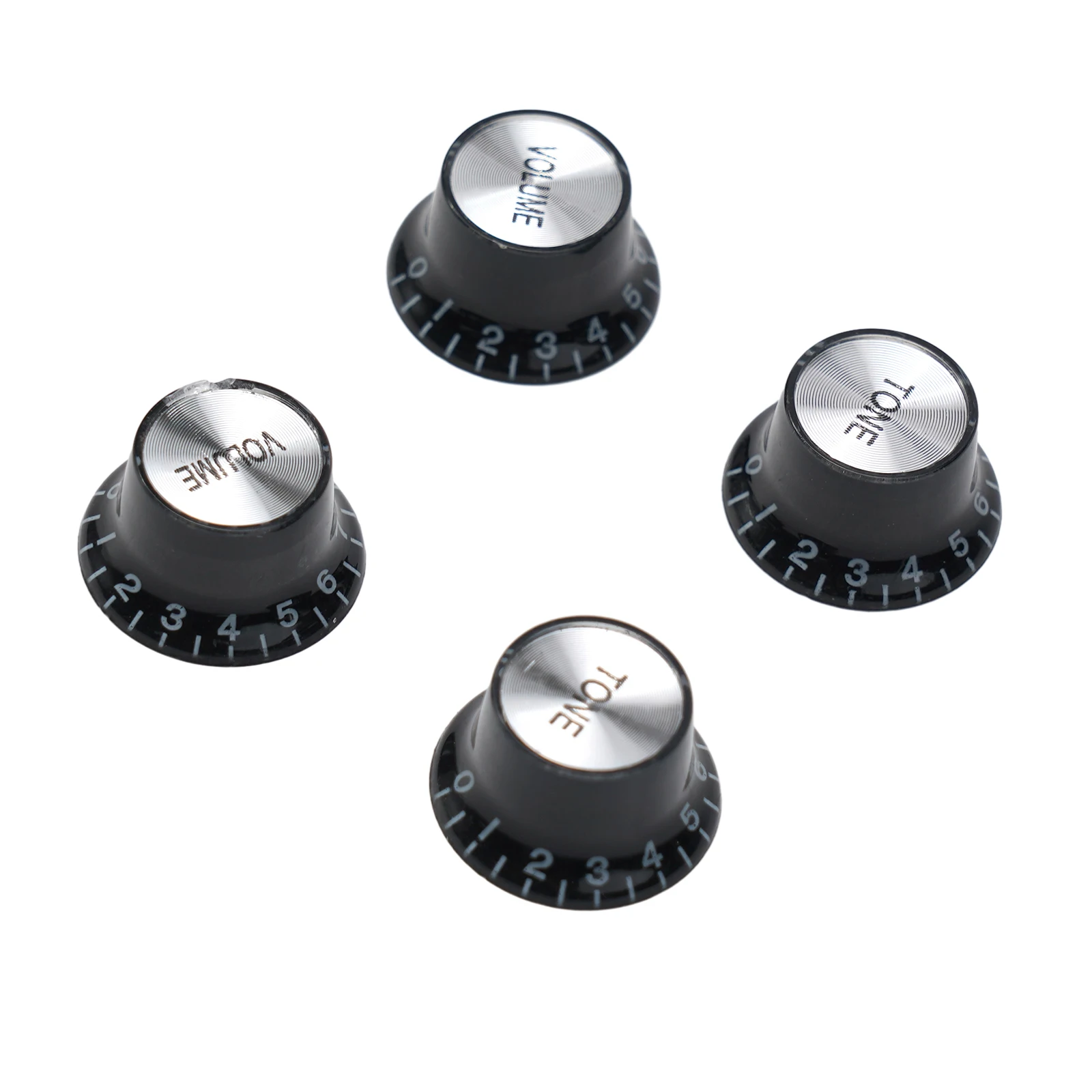 Practical Lightweight Portable Knobs Guitar 6mm Accessories Replacement Speed Control Knobs 2 Volumes & 2 Tone
Practical Lightweight Portable Knobs Guitar 6mm Accessories Replacement Speed Control Knobs 2 Volumes & 2 Tone