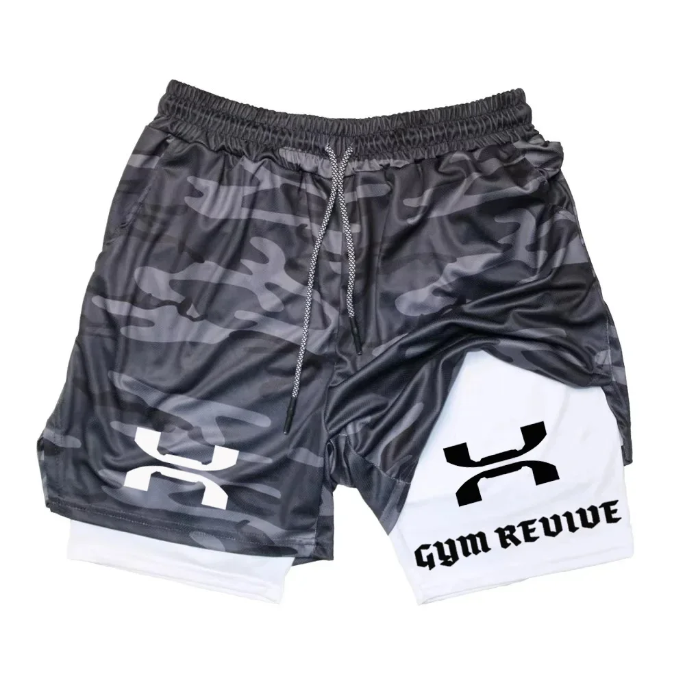 Men's shorts, fashionable beach sports pants - two-in-one running training, double-layer pattern design, breathable, comfortable
Men's shorts, fashionable beach sports pants - two-in-one running training, double-layer pattern design, breathable, comfortable