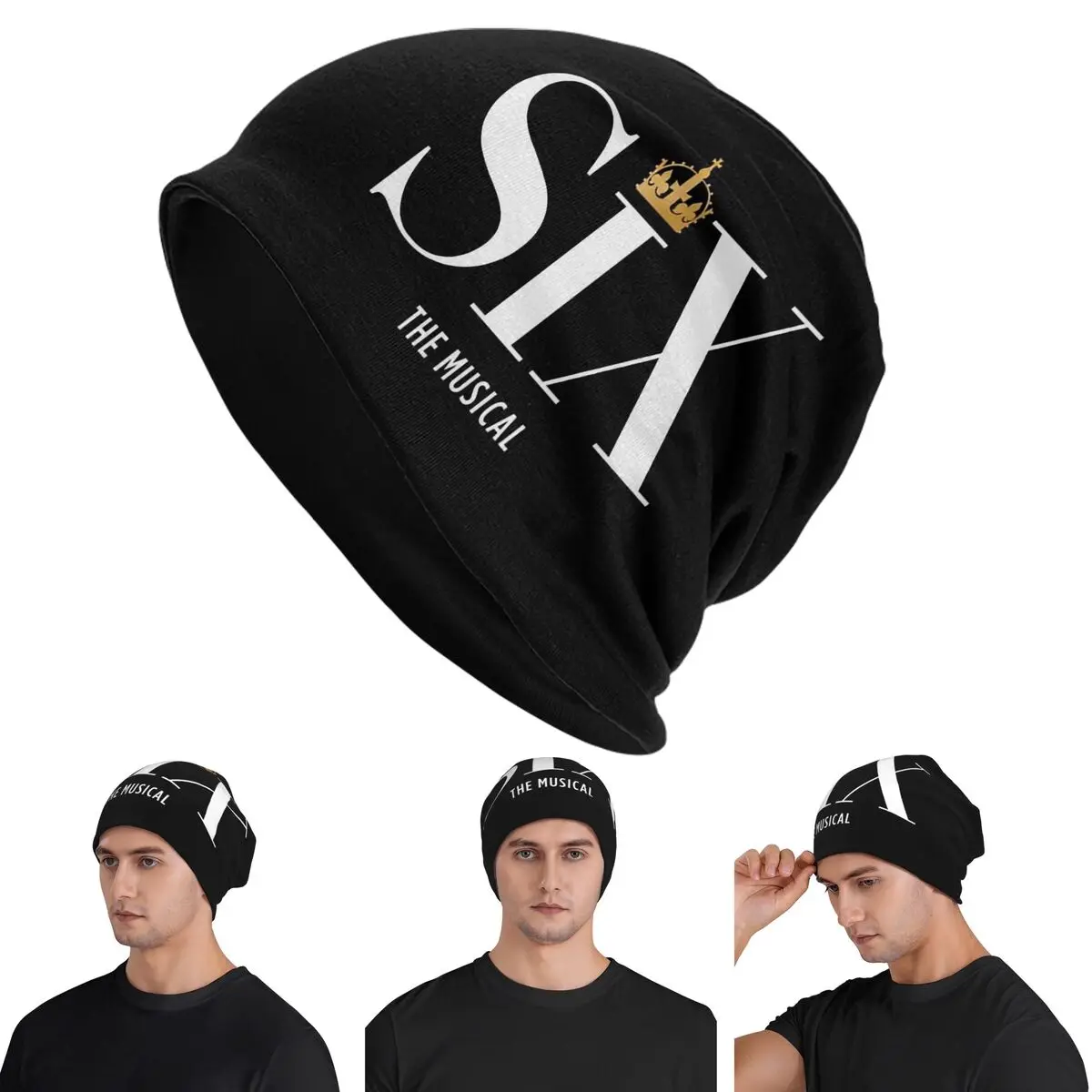 Шапки-бини Six The Musical Skullies, теплая осенне-зимняя уличная шапка, вязаные шапки с капюшоном для взрослых унисекс
Шапки-бини Six The Musical Skullies, теплая осенне-зимняя уличная шапка, вязаные шапки с капюшоном для взрослых унисекс