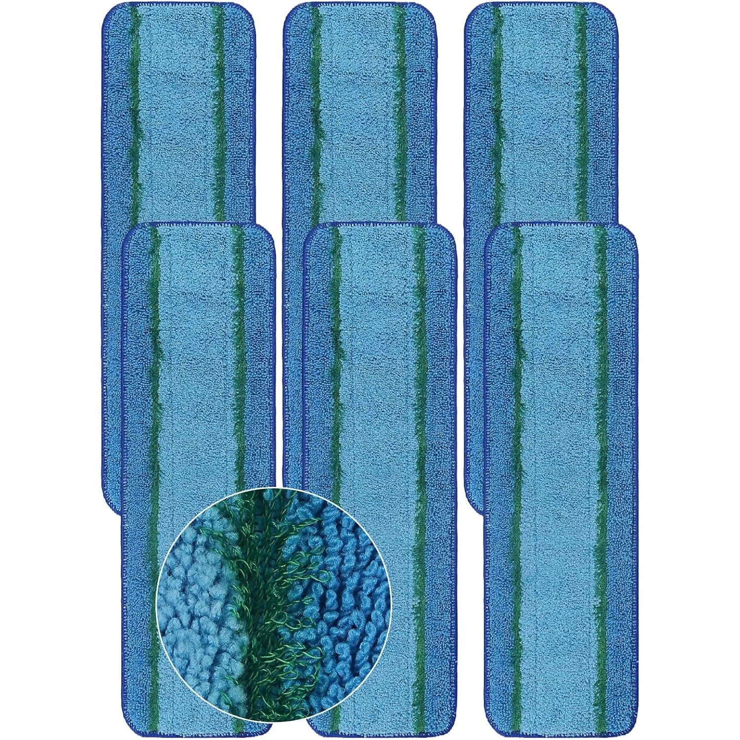 6 Pack Deep Clean Mop Pads Replacement for Bona Mops, Washable Microfiber for Hardwood & Multi-Surface Floors, Wet/Dry Use
6 Pack Deep Clean Mop Pads Replacement for Bona Mops, Washable Microfiber for Hardwood & Multi-Surface Floors, Wet/Dry Use