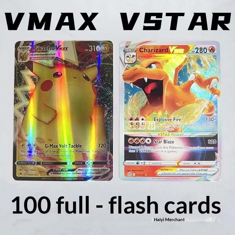 Pok é mon Card VMAX Pikachu Card VSTAR Pok é mon Pet Flash Card PTCG English
Pok é mon Card VMAX Pikachu Card VSTAR Pok é mon Pet Flash Card PTCG English