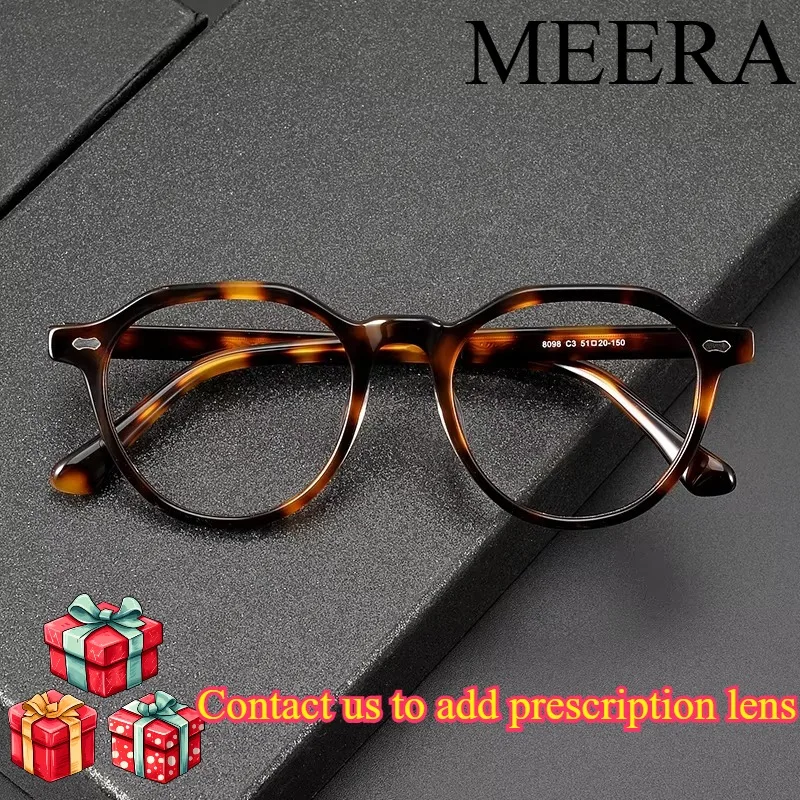 High Quality Testudinarious Polygon Glasses Business Spectacles Elegant Round Acetate Optical Frames GM Eyeglasses for Men Women
High Quality Testudinarious Polygon Glasses Business Spectacles Elegant Round Acetate Optical Frames GM Eyeglasses for Men Women