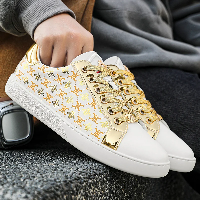 High Quality Brand Skateboard Shoes Men Comfort Leather Men's Skate Shoes Low Cut Flat Luxury Sneakers Man Print Designer Shoes
High Quality Brand Skateboard Shoes Men Comfort Leather Men's Skate Shoes Low Cut Flat Luxury Sneakers Man Print Designer Shoes