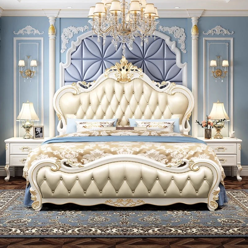 Nordic high-end Double bed 180x200cm interior elegant creativity king size bed luxury comfortable letto matrimoniale furniture
Nordic high-end Double bed 180x200cm interior elegant creativity king size bed luxury comfortable letto matrimoniale furniture