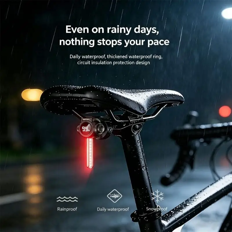 Multicolor Cycling Safety Light With High Visibilities Mode Shockproof ABS Housing 300mAh Rechargeable Bikes Rear Light 24BD
Multicolor Cycling Safety Light With High Visibilities Mode Shockproof ABS Housing 300mAh Rechargeable Bikes Rear Light 24BD