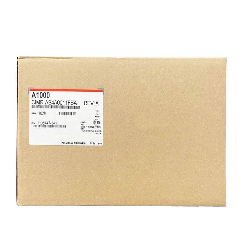 Совершенно новый оригинальный контроллер ПЛК CIMR-AB4A0011FBA 380 В с регулируемой частотой
Совершенно новый оригинальный контроллер ПЛК CIMR-AB4A0011FBA 380 В с регулируемой частотой