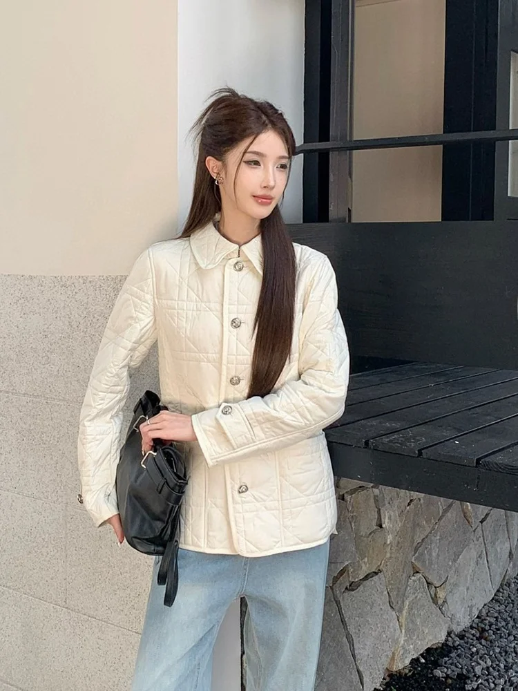 Briti Sle Women's Lightweight Luxury Casual Collar Single Button Windproof Warm Cotton Jaet Straight Cut Commute
Briti Sle Women's Lightweight Luxury Casual Collar Single Button Windproof Warm Cotton Jaet Straight Cut Commute