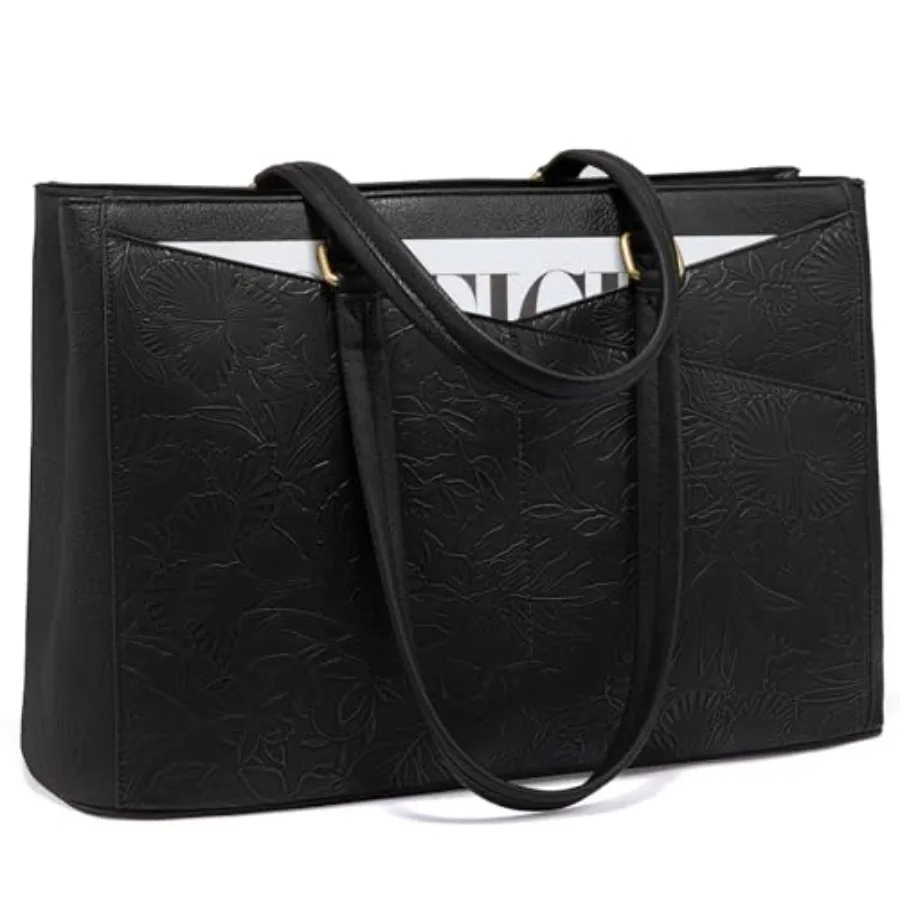 Laptop Bag for Women, Laptop Tote Bag for Women, Vtage Leather Work Tote Bags Computer Busess Teacher Bag, Waterproof Office Br
Laptop Bag for Women, Laptop Tote Bag for Women, Vtage Leather Work Tote Bags Computer Busess Teacher Bag, Waterproof Office Br