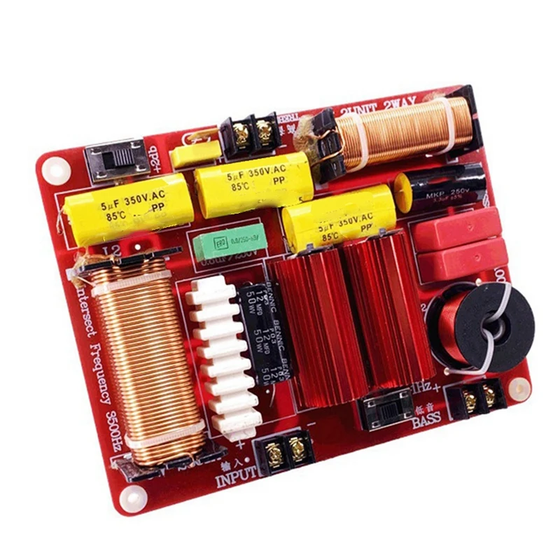 1 PCS 3200Hz Adjustable High And Low Frequency Divider Hifi High Fidelity Crossover Filter 500W
1 PCS 3200Hz Adjustable High And Low Frequency Divider Hifi High Fidelity Crossover Filter 500W