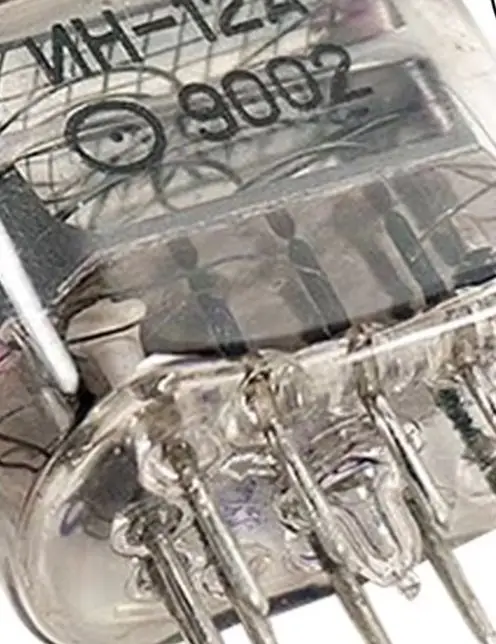 IN-12 Type Digital Glow Tube: High-brightness Glass + Metal Construction Suitable For Clocks With Decimal Points.
IN-12 Type Digital Glow Tube: High-brightness Glass + Metal Construction Suitable For Clocks With Decimal Points.