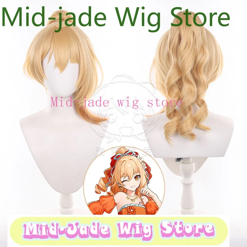 Genshin Impact Yoimiya Cosplay Wig Banquet Version Golden Blonde Short Base Hair with Removable Claw Clip Tail Heat Resistan
Genshin Impact Yoimiya Cosplay Wig Banquet Version Golden Blonde Short Base Hair with Removable Claw Clip Tail Heat Resistan