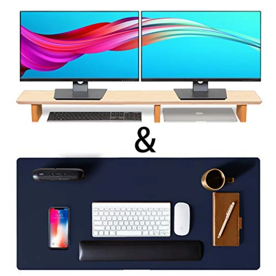 Leather Desk Padand Monitor Stand
Leather Desk Padand Monitor Stand