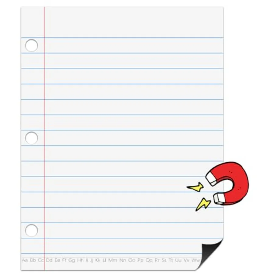 Dry Erase Giant Sized Magnetic Notebook Paper, Handwriting Lined Paper for Classroom Whiteboard Accessories, Dry Erase Notebook
Dry Erase Giant Sized Magnetic Notebook Paper, Handwriting Lined Paper for Classroom Whiteboard Accessories, Dry Erase Notebook