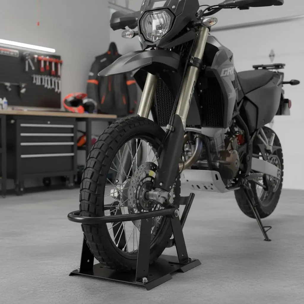 Motorbike Front Support 15"-21" For Garage Maintenance Showroom Display Truck Transport 1800 lbs Capacity Heavy-duty Metal Wh
Motorbike Front Support 15"-21" For Garage Maintenance Showroom Display Truck Transport 1800 lbs Capacity Heavy-duty Metal Wh