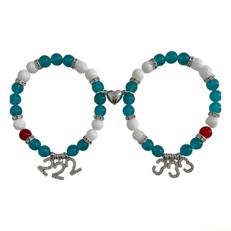 31BF Unique Glass Alloy Beaded Bracelet Handmade Number Charm Friendship Wtistchain Gift for Birthdays and Anniversaries
31BF Unique Glass Alloy Beaded Bracelet Handmade Number Charm Friendship Wtistchain Gift for Birthdays and Anniversaries