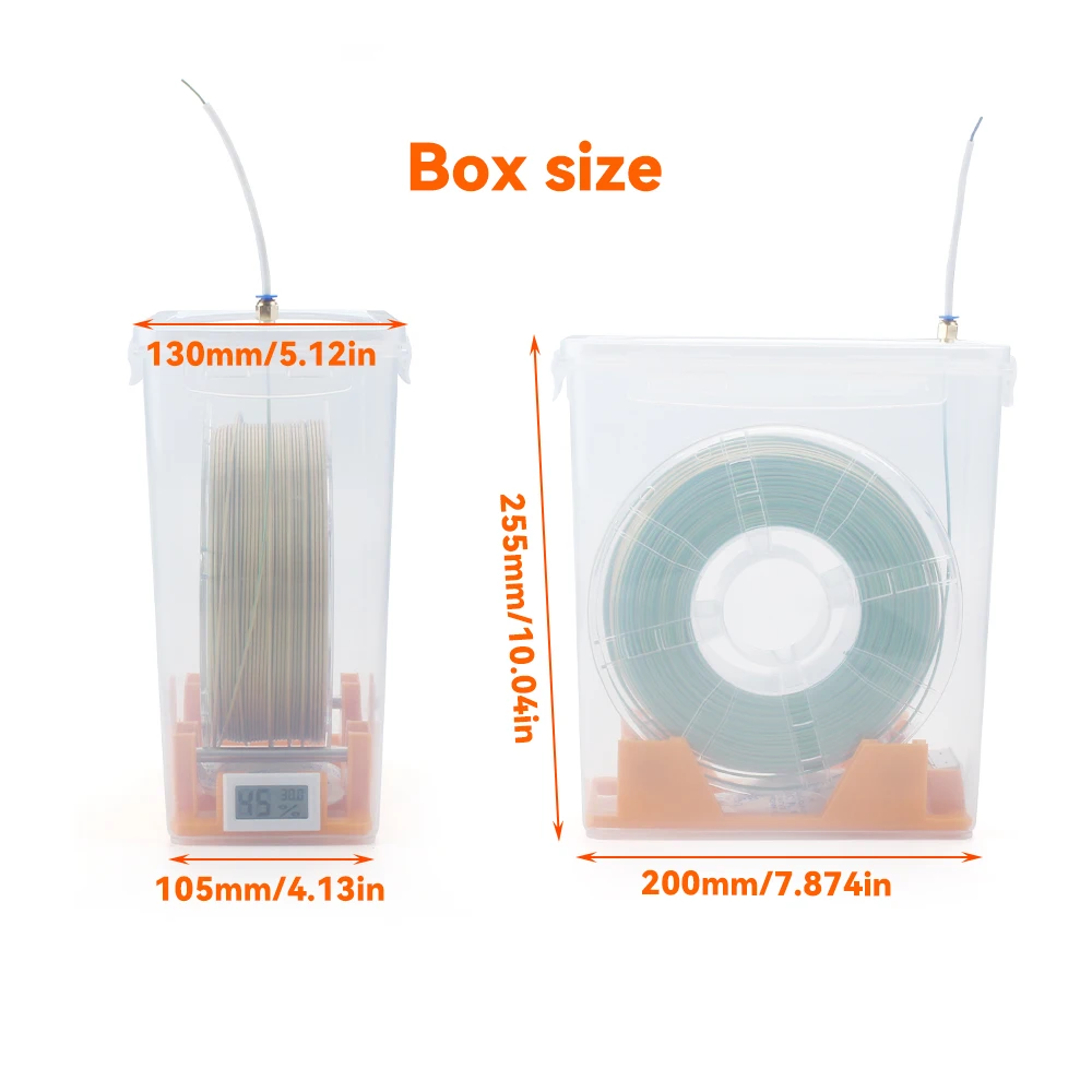 3D Printer Dry Box Storage for PLA ABS Filament 3D Printer Accessories Dry Storage of Holder 1Kg
3D Printer Dry Box Storage for PLA ABS Filament 3D Printer Accessories Dry Storage of Holder 1Kg