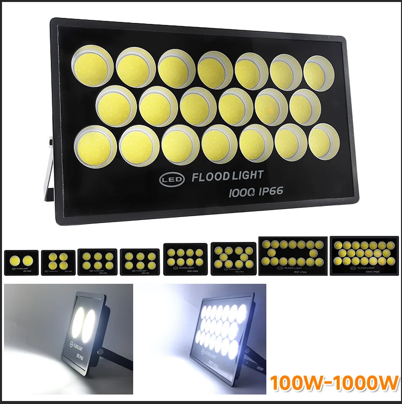 LED Flood Light AC220V 1000W IP66 Waterproof Outdoor Garden Projector Lighting Refletor Spotlight Wall Floodlight
LED Flood Light AC220V 1000W IP66 Waterproof Outdoor Garden Projector Lighting Refletor Spotlight Wall Floodlight