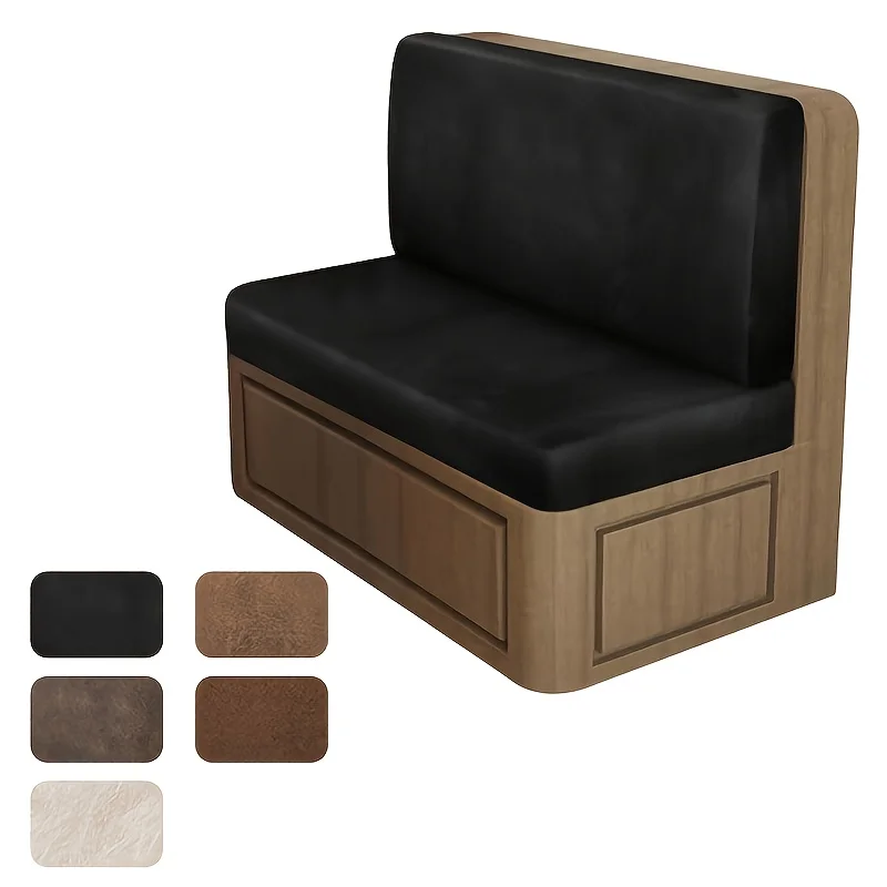 Leather Look RV Dinette Cushion Covers, Stretch Camper Cushion Slipcovers for Travel Trailer Couch RV Booth Seat, Replacement Camper Sofa Chair Protector (1 Backrest Cover And 1 Bench Cover)
Leather Look RV Dinette Cushion Covers, Stretch Camper Cushion Slipcovers for Travel Trailer Couch RV Booth Seat, Replacement Camper Sofa Chair Protector (1 Backrest Cover And 1 Bench Cover)
