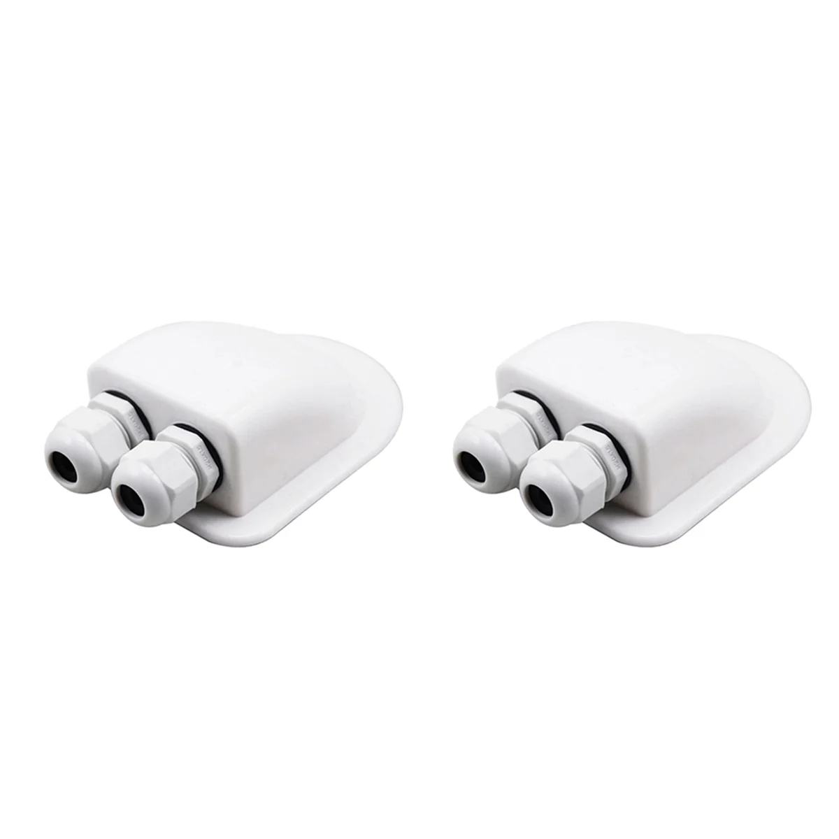 2X Double Wire Entry Gland Box Solar Panel Roof Wire Entry Gland Box Cable Motorhome Double Hole RV Yacht
2X Double Wire Entry Gland Box Solar Panel Roof Wire Entry Gland Box Cable Motorhome Double Hole RV Yacht