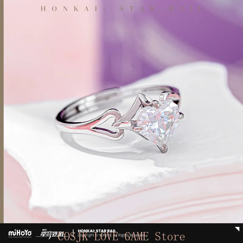 Original Honkai Star Rail Cyrene Lucia Adjustable Rings For Women Exquisite Simple Inlaid Zircon Stones Ring Set Birthday Gift
Original Honkai Star Rail Cyrene Lucia Adjustable Rings For Women Exquisite Simple Inlaid Zircon Stones Ring Set Birthday Gift