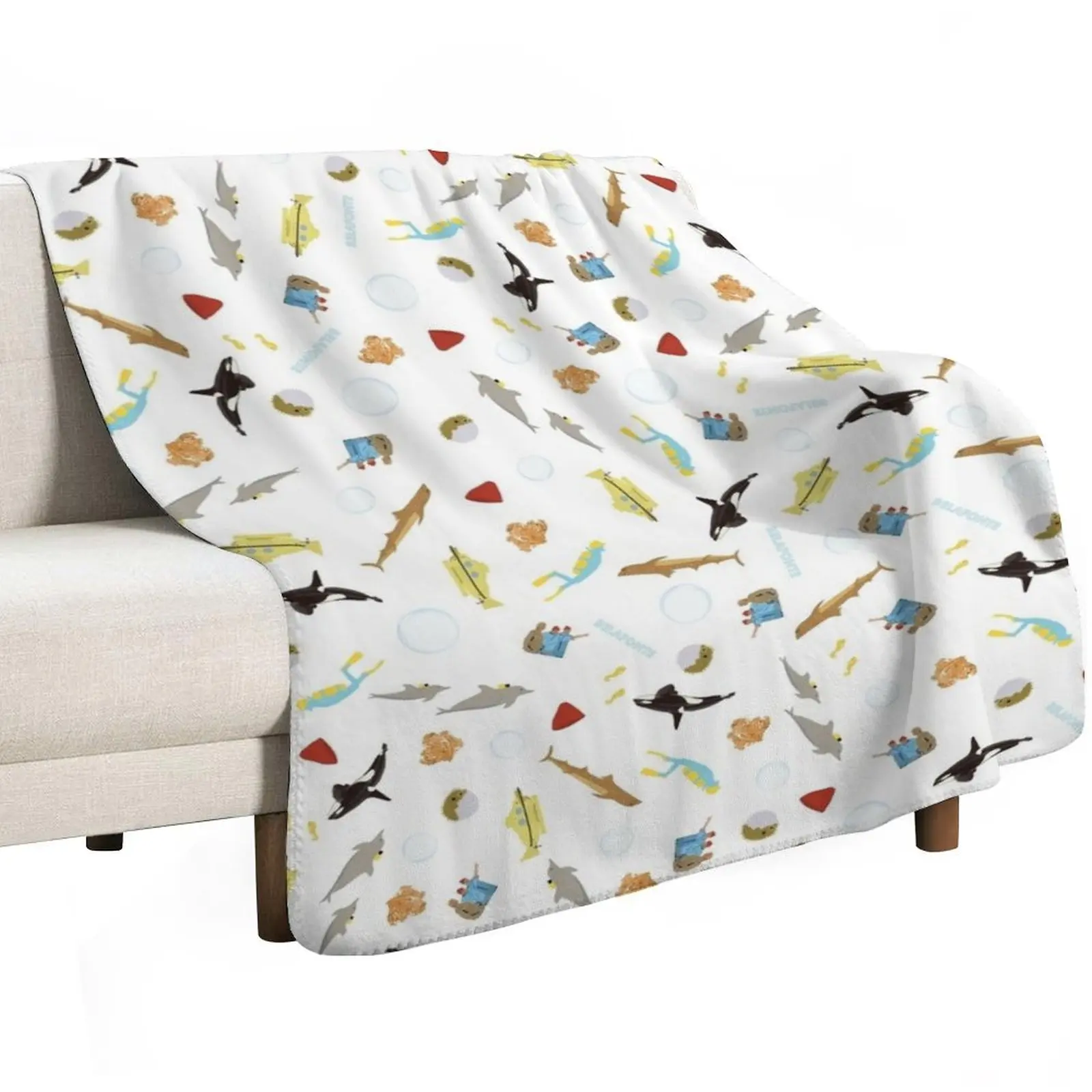 The Life Aquatic with Steve Zissou: Repeat Pattern Throw Blanket Single Travel Comforter Blankets For Bed Blankets
The Life Aquatic with Steve Zissou: Repeat Pattern Throw Blanket Single Travel Comforter Blankets For Bed Blankets