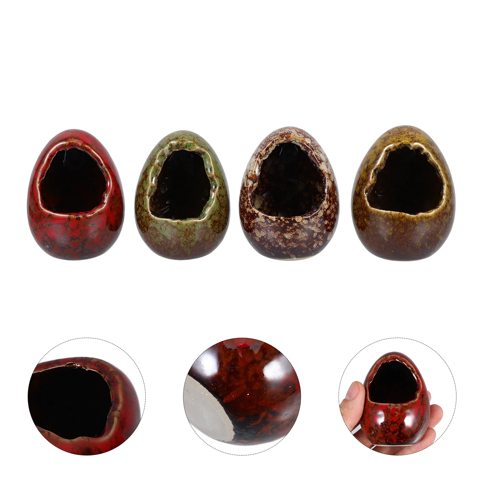 4 Pcs Cup Japanese Style Sashimi Decoration Ceramic Container Table Decor Shaped Hotel Plate nament Retro Compact
4 Pcs Cup Japanese Style Sashimi Decoration Ceramic Container Table Decor Shaped Hotel Plate nament Retro Compact