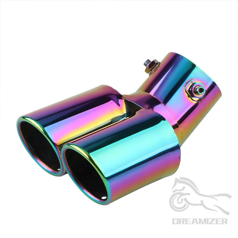 Двойные наконечники выхлопной трубы, двойной выпускной глушитель из нержавеющей стали, хвостовой наконечник выхлопной трубы изогнутого типа, наконечник выхлопной трубы, впускной отверстие 63 мм/2,5 дюйма
Двойные наконечники выхлопной трубы, двойной выпускной глушитель из нержавеющей стали, хвостовой наконечник выхлопной трубы изогнутого типа, наконечник выхлопной трубы, впускной отверстие 63 мм/2,5 дюйма