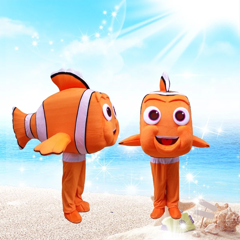New Clown Fish Dolphin Mascot Costum Cartoon Fancy Halloween Dress Kids Party Mascot Costume Full Set Adult Christmas Outfits
New Clown Fish Dolphin Mascot Costum Cartoon Fancy Halloween Dress Kids Party Mascot Costume Full Set Adult Christmas Outfits