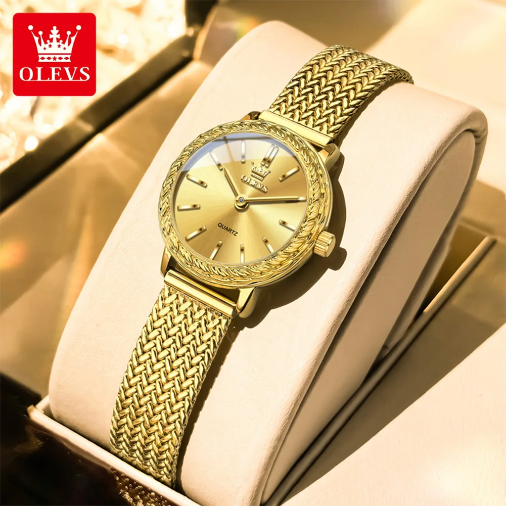 OLEVS 5643 Woman Quartz Watch Top Thin Quartz Watch Women Stainless Steel High Hardness Mirror 30M Waterproof Ladies Wristwatch
OLEVS 5643 Woman Quartz Watch Top Thin Quartz Watch Women Stainless Steel High Hardness Mirror 30M Waterproof Ladies Wristwatch
