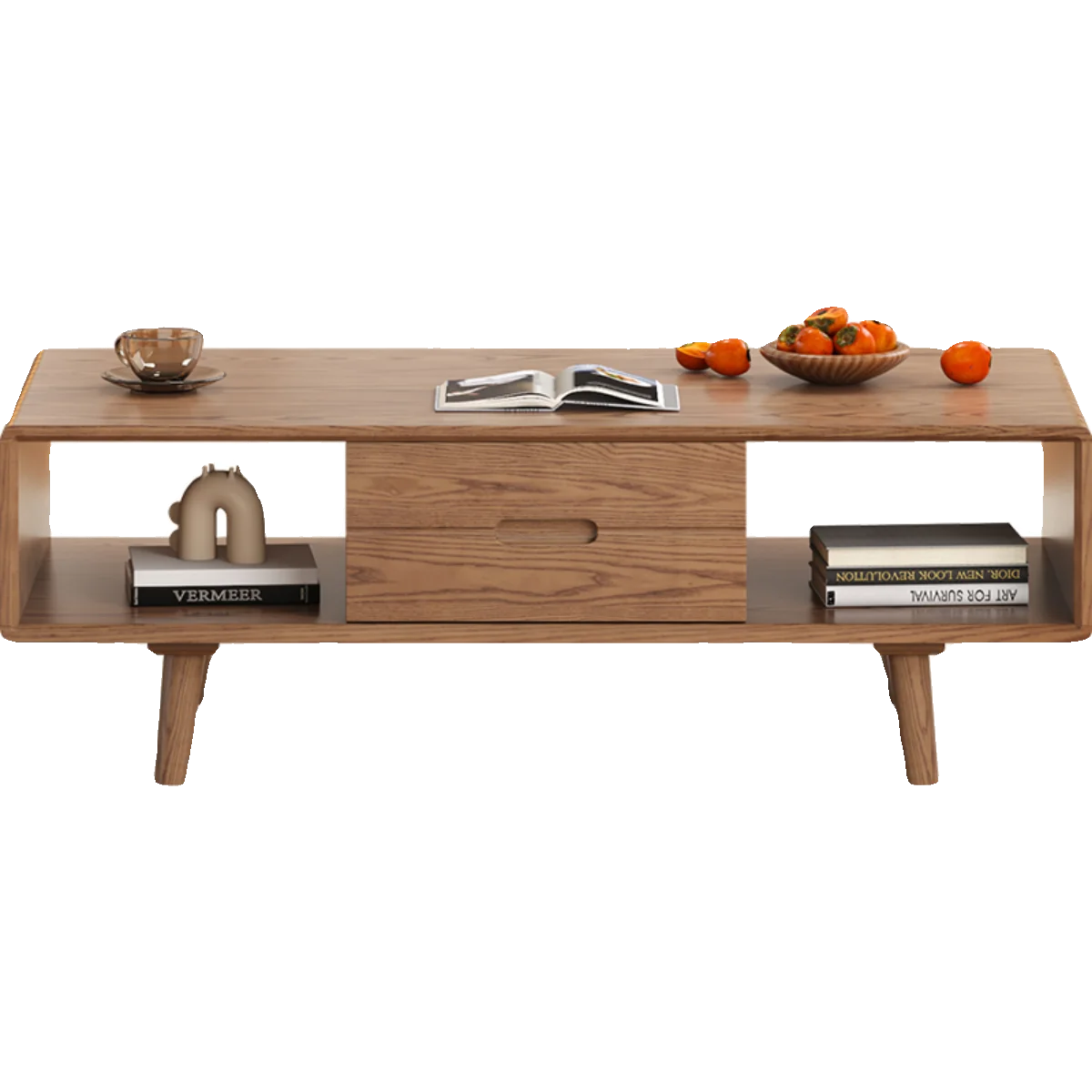 All solid wood coffee table living room household small apartment modern simple high-footed tea table simple Nordic
All solid wood coffee table living room household small apartment modern simple high-footed tea table simple Nordic