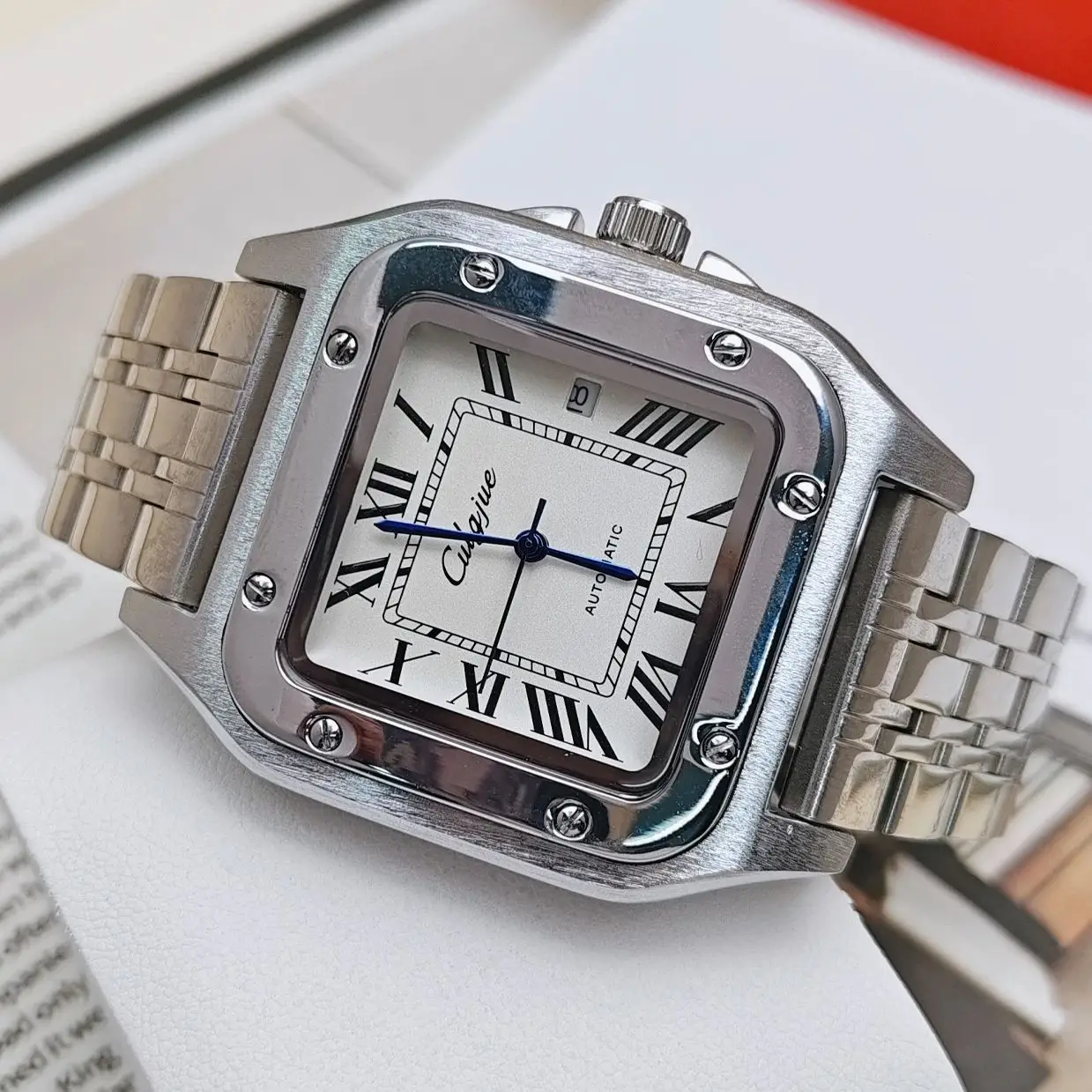 Новые квадратные автоматические механические часы для мужчин, застежка-бабочка в виде скелета, модные деловые повседневные универсальные стильные мужские наручные часы, подарок на День святого Валентина для парня, верхний выбор подарков
Новые квадратные автоматические механические часы для мужчин, застежка-бабочка в виде скелета, модные деловые повседневные универсальные стильные мужские наручные часы, подарок на День святого Валентина для парня, верхний выбор подарков