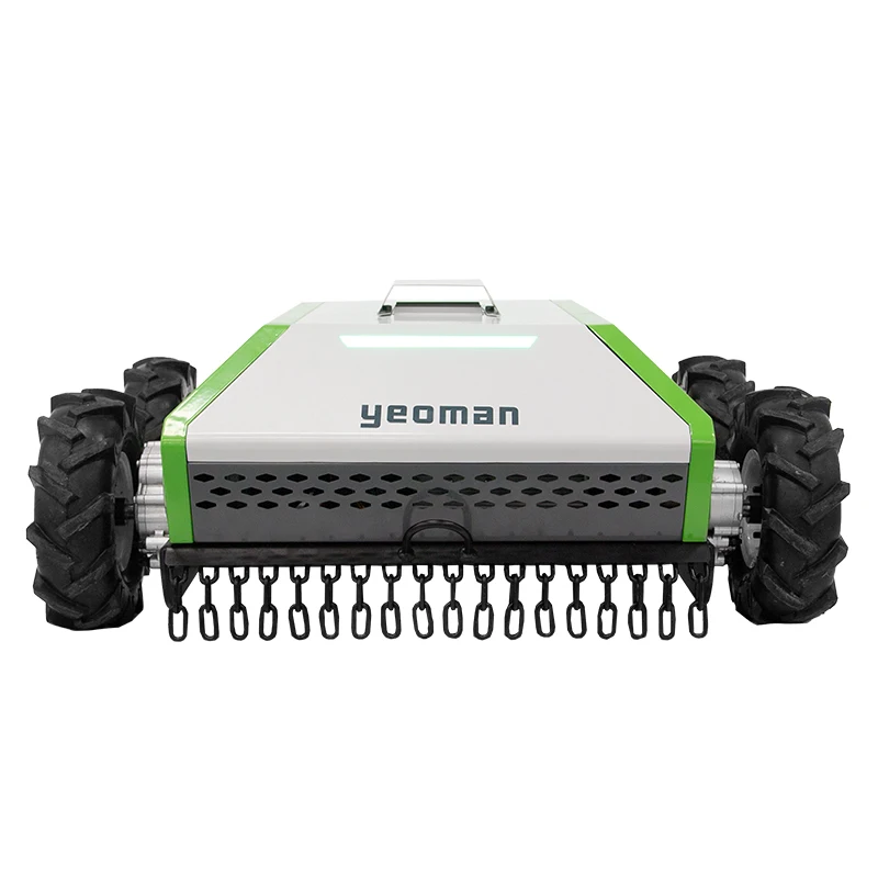 Yeoman EM400A Industrial Remote Controlled Robotic Lawn Mower 400mm 500mm Cutting Width Powerful Electric Cordless For Home
Yeoman EM400A Industrial Remote Controlled Robotic Lawn Mower 400mm 500mm Cutting Width Powerful Electric Cordless For Home
