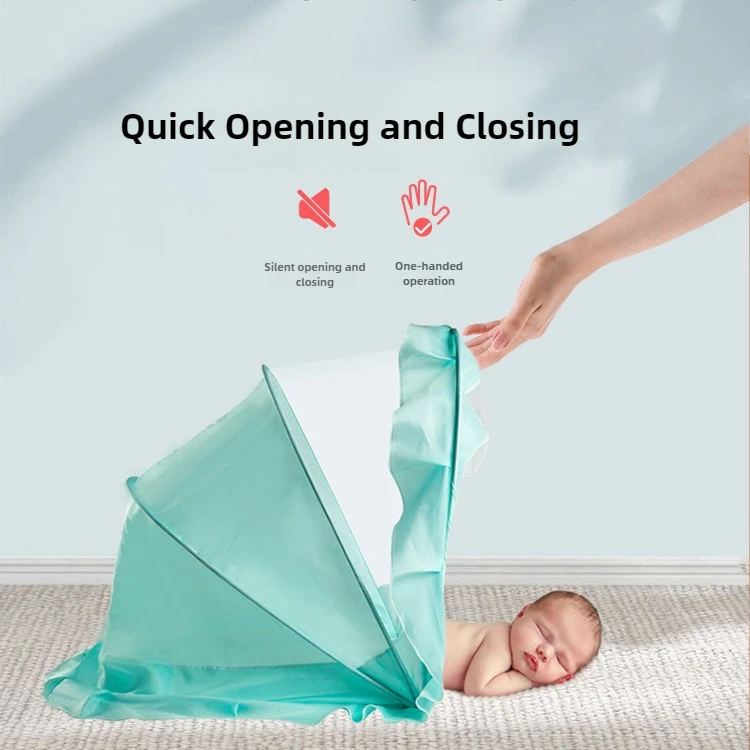 Universal Foldable Crib Mosquito Net Full Coverage No Installation Needed Newborn Bed Canopy Breathable Mesh Protection
Universal Foldable Crib Mosquito Net Full Coverage No Installation Needed Newborn Bed Canopy Breathable Mesh Protection
