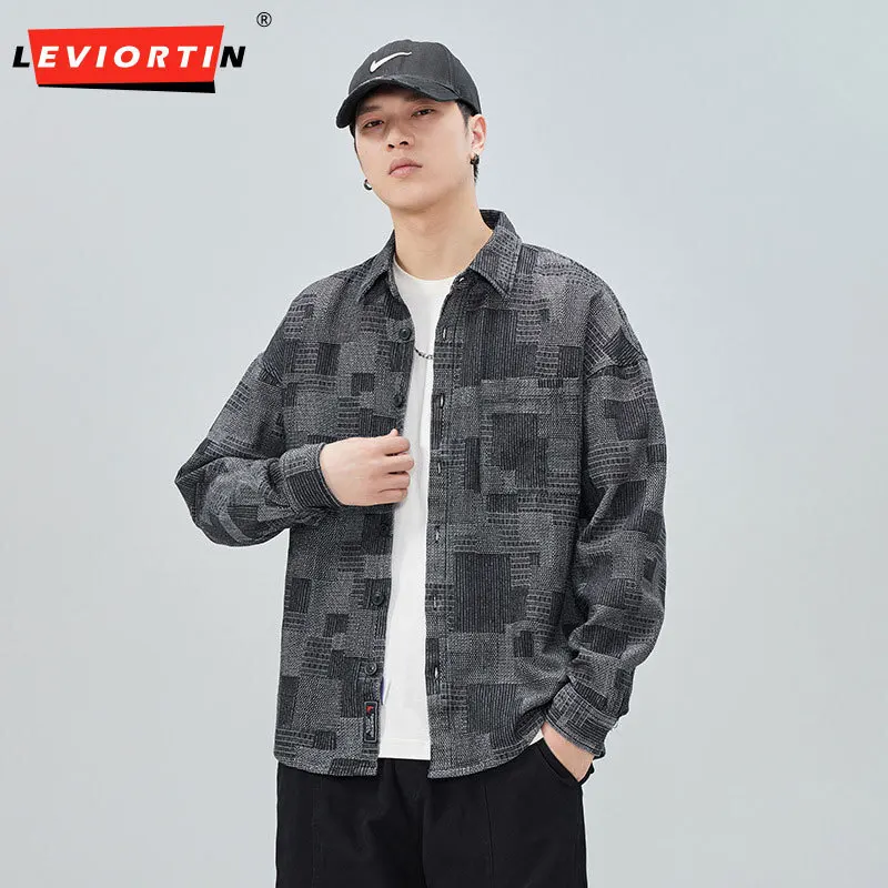 Men's Autumn Fashion Loose Japanese Trendy Brand Flip Collar Casual Rascal Handsome Work Clothes Long Sleeve Floral Shirt Coat
Men's Autumn Fashion Loose Japanese Trendy Brand Flip Collar Casual Rascal Handsome Work Clothes Long Sleeve Floral Shirt Coat