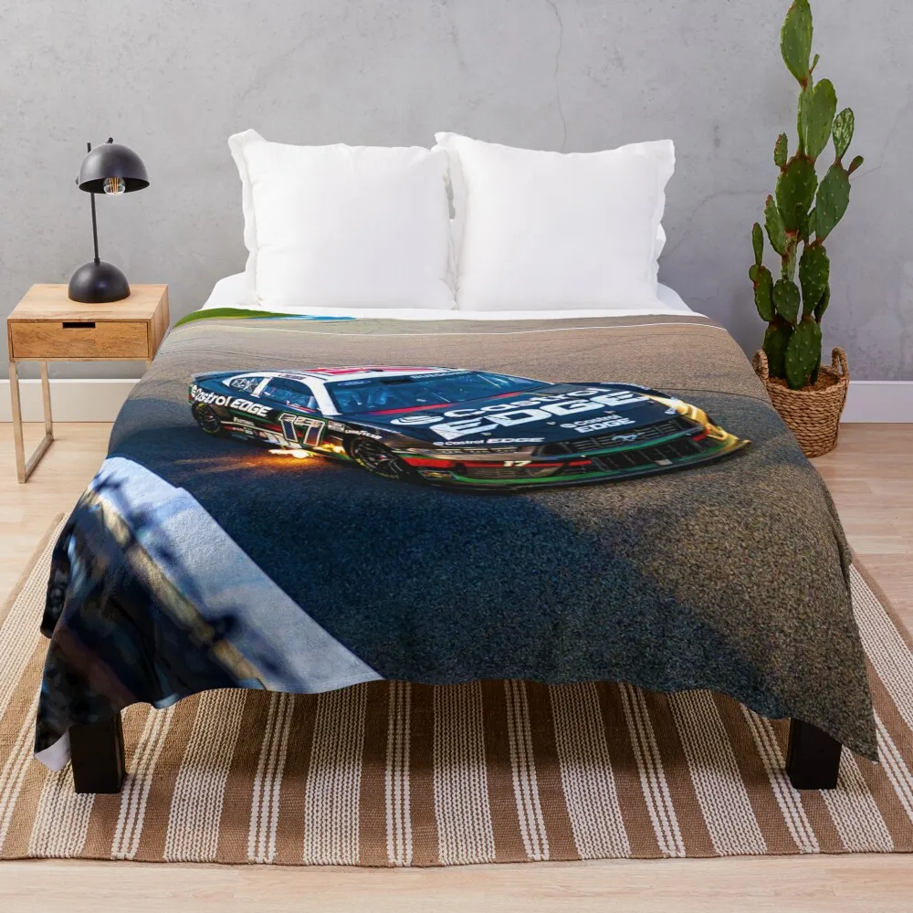 Chris Buescher racing his 2024 Nascar Cup Car shooting flames out of his exhaust abstract Throw Blanket
Chris Buescher racing his 2024 Nascar Cup Car shooting flames out of his exhaust abstract Throw Blanket