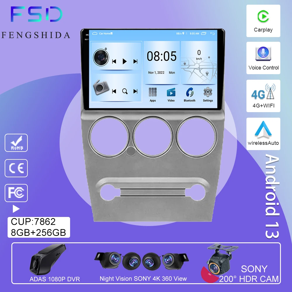 Android 13 For Citroen C-Elysee C Elysee 2008 - 2013 Car Radio Multimedia Player GPS Navigation WIFI Carplay 360 Camera 5G WIFI
Android 13 For Citroen C-Elysee C Elysee 2008 - 2013 Car Radio Multimedia Player GPS Navigation WIFI Carplay 360 Camera 5G WIFI
