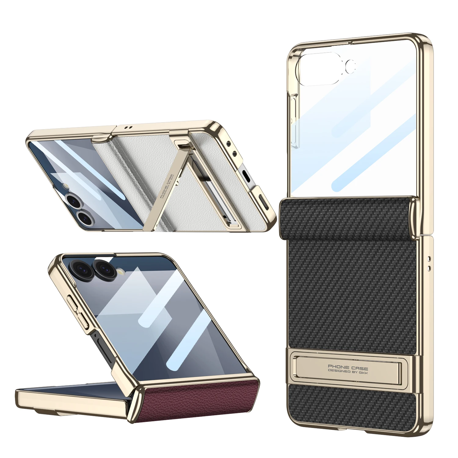 Luxury PU Leather case Suitable for Samsung Galaxy Z Flip 7,6,5 material magnetic hinge phone protective cover
Luxury PU Leather case Suitable for Samsung Galaxy Z Flip 7,6,5 material magnetic hinge phone protective cover