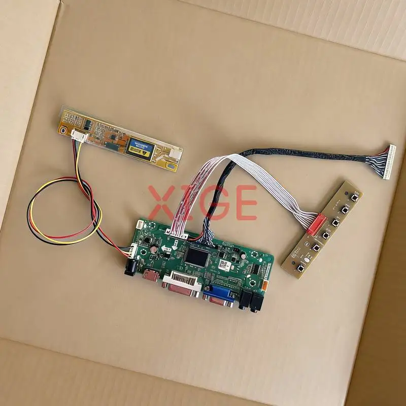 For B154EW01 B154EW02 B154EW04 B154EW08 Screen Drive Controller Board Kit DIY VGA DVI HDMI 30 Pins LVDS 1280x800 1-CCFL 1280*800
For B154EW01 B154EW02 B154EW04 B154EW08 Screen Drive Controller Board Kit DIY VGA DVI HDMI 30 Pins LVDS 1280x800 1-CCFL 1280*800