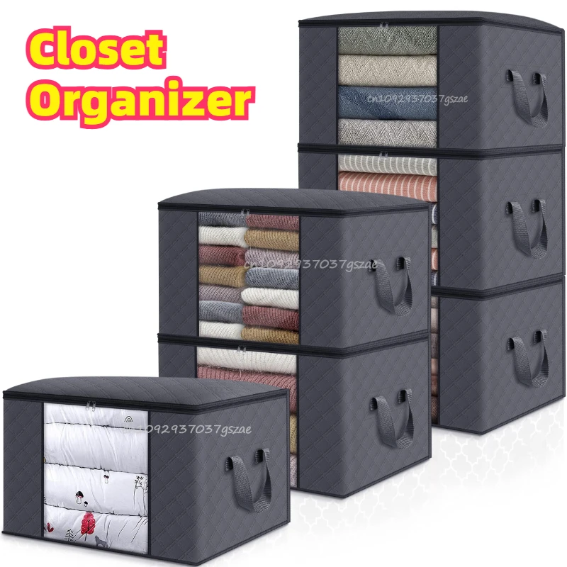 Clothing Storage Box Large Capacity Laundry Storage Organizers Transparent Clothing Storage Large Dust Zipper Closure
Clothing Storage Box Large Capacity Laundry Storage Organizers Transparent Clothing Storage Large Dust Zipper Closure