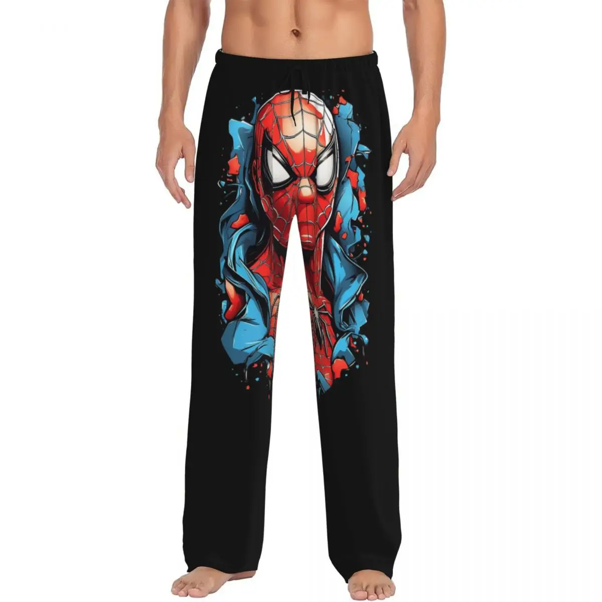 Custom Men's Classic Movie Hero Spider Man Pajama Pants Printed Sleep Sleepwear Bottoms with Pockets
Custom Men's Classic Movie Hero Spider Man Pajama Pants Printed Sleep Sleepwear Bottoms with Pockets