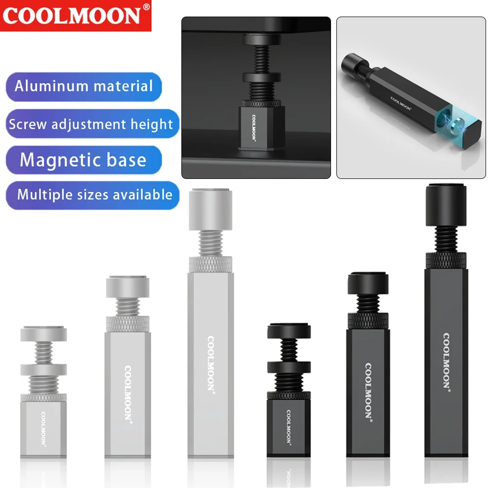 COOLMOON Graphics Card GPU Holder Adjustable Telescopic Rotating Stand Bracket Magnetic GPU Video Card Holder for Desktop PC
COOLMOON Graphics Card GPU Holder Adjustable Telescopic Rotating Stand Bracket Magnetic GPU Video Card Holder for Desktop PC