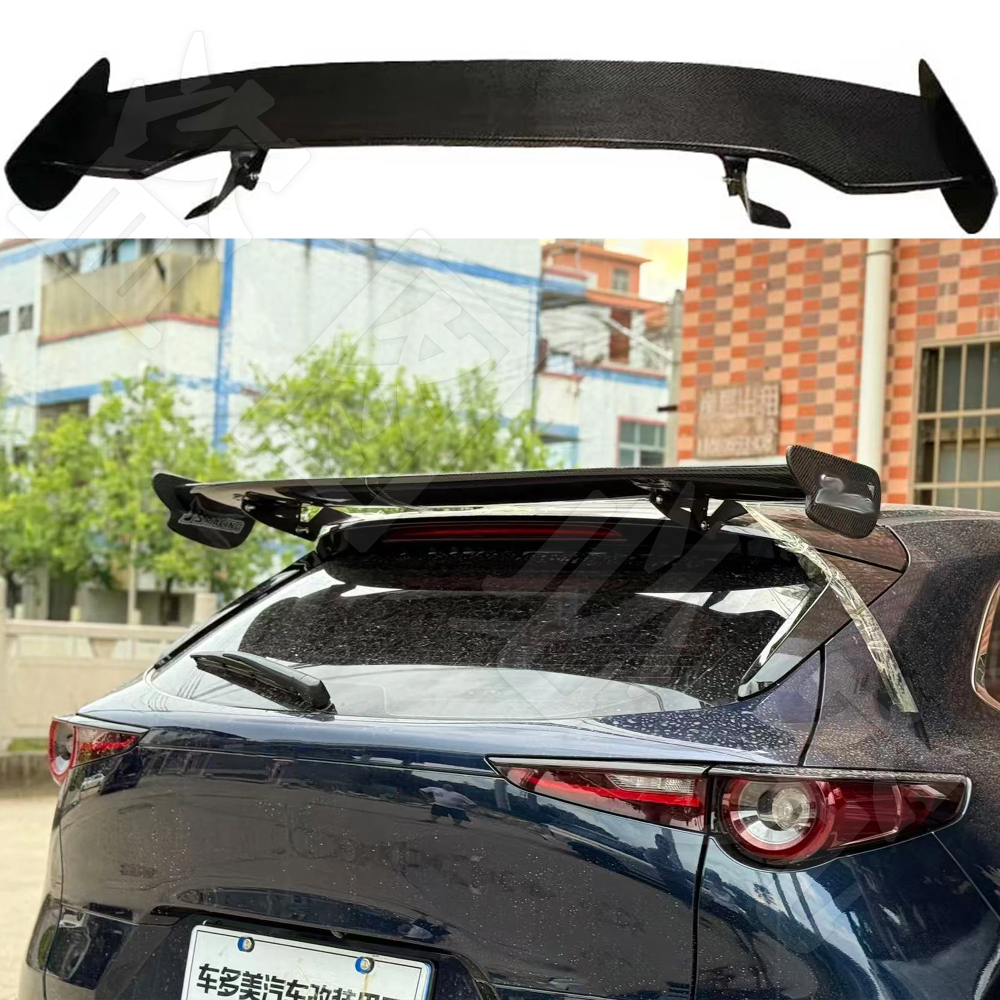 Tailgate Trim Rear Spoiler Carbon Fiber FRP JS Style For Mazda CX-30 CX-50 CX4 CX5 2020-2023 Auto Accessories Car Parts
Tailgate Trim Rear Spoiler Carbon Fiber FRP JS Style For Mazda CX-30 CX-50 CX4 CX5 2020-2023 Auto Accessories Car Parts